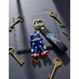 3D PVC Figure Keychain - Sonic the Hedgehog - Chibi Metal Sonic Standing