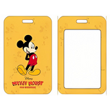 ID Card Badge Holder - Mickey & Friends - Mickey Mouse Walking Yellow Card