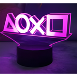 3D LED Night Light - PlayStation - PS4 Icons