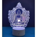 3D LED Night Light - Medicine Buddha (2)
