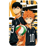 ID Card Badge Holder - Haikyuu!! - Hinata And Kageyama With Volleyball