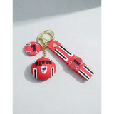 3D PVC Figure Keychain - Football Club - River Plate Football
