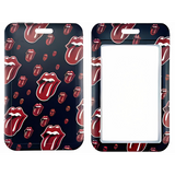 ID Card Badge Holder - The Rolling Stones - Rolling Stones Tongue And Lips Logo Pattern