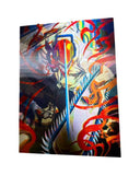 3D Lenticular Poster - Chainsaw Man - Denji Demon Form & Pochita