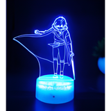 3D LED Night Light - Scissor Seven - Wu Liuqi
