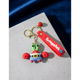 3D PVC Figure Keychain - SpongeBob SquarePants - Mr Krabs Classic Outfit