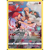 Card Keychain - Pokémon - Torkoal basic Character Rare (features Flannery)