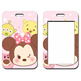 ID Card Badge Holder - Disney - Minnie Mouse Tsum Tsum With Friends