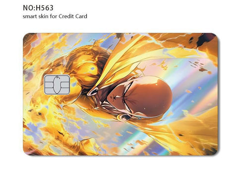 Credit Card Skin Sticker - One Punch Man Holographic