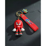 3D PVC Figure Keychain - Sonic the Hedgehog - Knuckles