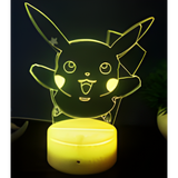 3D LED Night Light - Pokemon - Pikachu Hug