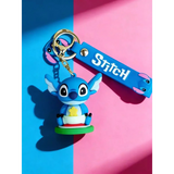 3D PVC Figure Keychain - Lilo & Stitch - Stitch Baby Flower Diaper