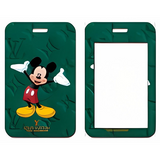 ID Card Badge Holder - Mickey & Friends - Mickey Mouse On Louis Vuitton Monogram Green