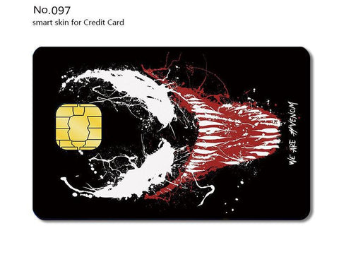 Credit Card Skin Sticker - Venom