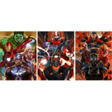 3D Lenticular Poster 12x16 - Marvel - Hulk, Iron Man, Thor, Captain America, Ant-Man