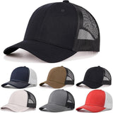 Classic Mesh Trucker Cap (Snapback) – Custom Patch Option