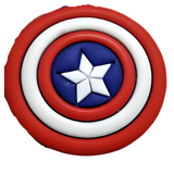 Marvel Captain America Shield PVC keychain