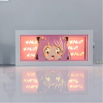 3D Paper Carving Light Lamp - Spy x Family - Anya Forger
