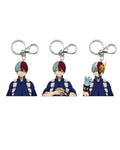 3D Lenticular Keychain - My Hero Academia - Shoto Todoroki Quirk