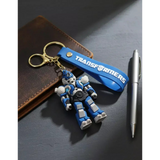 3D PVC Figure Keychain - Transformers - Optimus Prime Armored Chibi