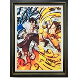 3D Light Frame - Naruto - Sasuke Vs Naruto Clash, Kurama And Susanoo Energy