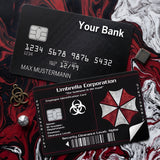 Credit Card Skin Sticker - Resident Evil - Umbrella Corporation Employee ID Card - Holographic