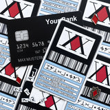 Credit Card Skin Sticker - Hunter x Hunter - Hunter License Card - Holographic