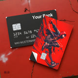 Credit Card Skin Sticker - Marvel - Miles Morales Spider-man On Red