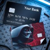 Credit Card Skin Sticker - Star Wars - Darth Vader Helmet Close-up Portrait