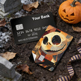Credit Card Skin Sticker - The Nightmare Before Christmas - Jack Skellington Abstract Cubist Portrait