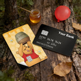 Credit Card Skin Sticker - Winnie the Pooh - Winnie The Pooh With Honey Pot