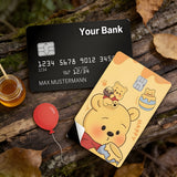 Credit Card Skin Sticker - Winnie the Pooh - Cute Winnie The Pooh With Honey