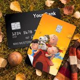 Credit Card Skin Sticker - Peanuts - Gang On Snoopy's Doghouse
