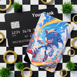 Credit Card Skin Sticker - Sonic the Hedgehog - Sonic With Blue Energy