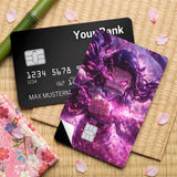 Credit Card Skin Sticker - Demon Slayer - Nezuko Demon Form - Holographic