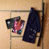 Credit Card Skin Sticker - Demon Slayer - Tanjiro Intense Close-up - Holographic