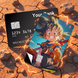 Credit Card Skin Sticker - Dragon Ball - Kid Goku In Gi