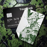 Credit Card Skin Sticker - Dragon Ball - Perfect Cell Green Ink - Holographic