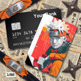 Credit Card Skin Sticker - Naruto - Uzumaki Newspaper Collage Art