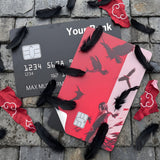 Credit Card Skin Sticker - Naruto - Itachi Uchiha With Flying Crows