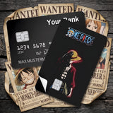 Credit Card Skin Sticker - One Piece - Luffy Silhouette With One Piece Logo