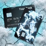 Credit Card Skin Sticker - One Piece - Luffy Gear 5 With Blue Energy - Holographic