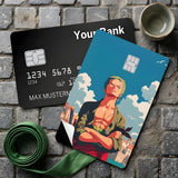 Credit Card Skin Sticker - One Piece - Shirtless Roronoa Zoro In Town