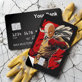 Credit Card Skin Sticker - One-Punch Man - Saitama Throwing A Powerful Punch