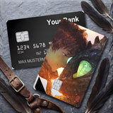 Credit Card Skin Sticker - How to Train Your Dragon - Hiccup With Toothless Close-up - Holographic