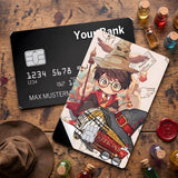 Credit Card Skin Sticker - Harry Potter - Chibi Harry Potter With Sorting Hat And Potions