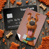 Credit Card Skin Sticker - Scooby-Doo - Close-up Of Scooby-doo's Face
