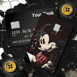 Credit Card Skin Sticker - Mickey Mouse & Friends - Grunge Distressed Mickey Mouse