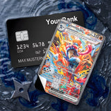 Credit Card Skin Sticker - Pokémon - Greninja Ex Full Art Card - Holographic