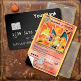 Credit Card Skin Sticker - Pokémon - Classic Charizard Trading Card - Holographic